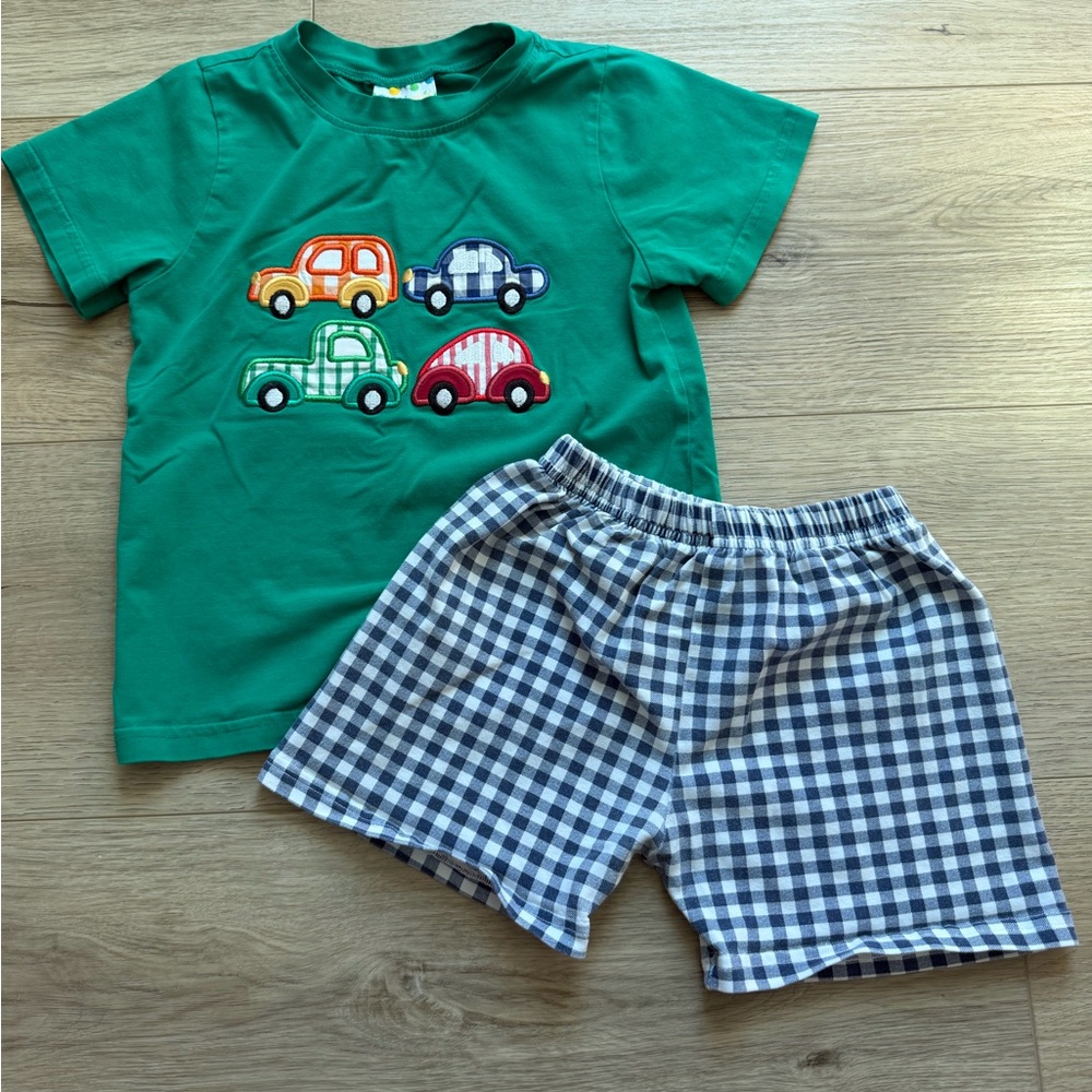 Cars shorts set